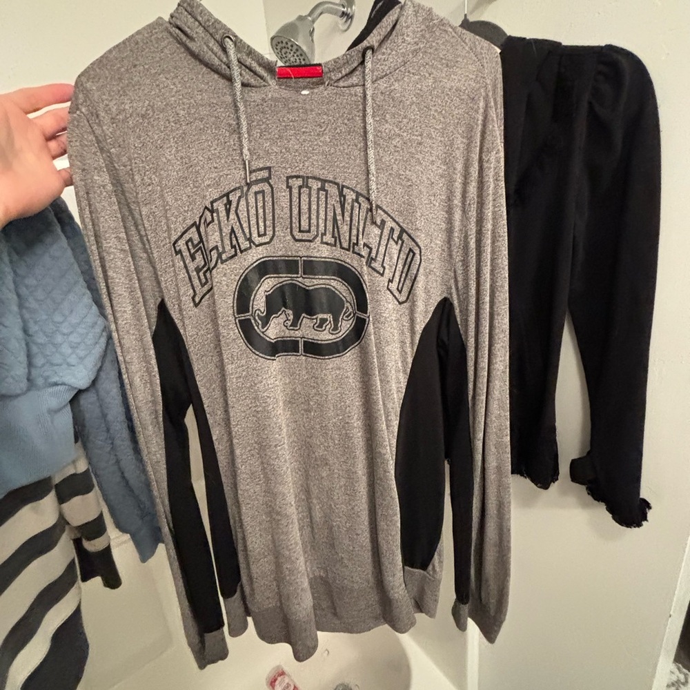 Ecko Unlimited Heather Gray Hoodie